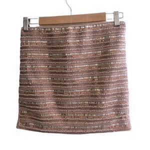 Fabulous Sequin Micro Mini Skirt Size Small